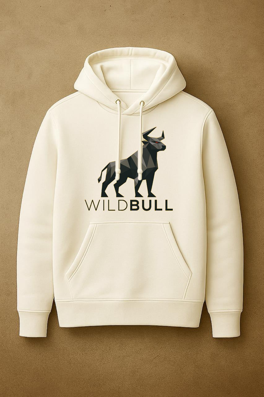 Wild Bull regular printed hoodie