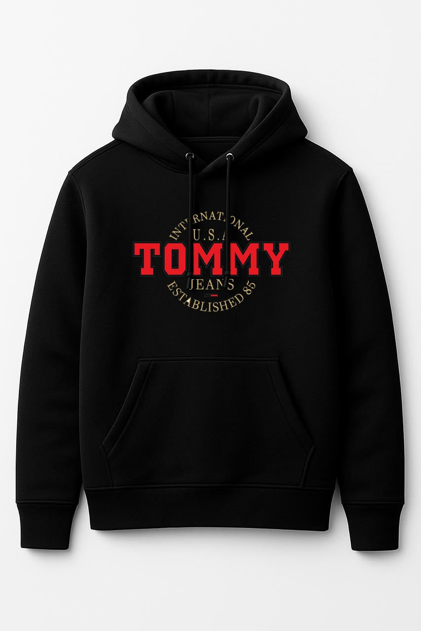 Tommy Jeanss  Regular Printed Hoodie