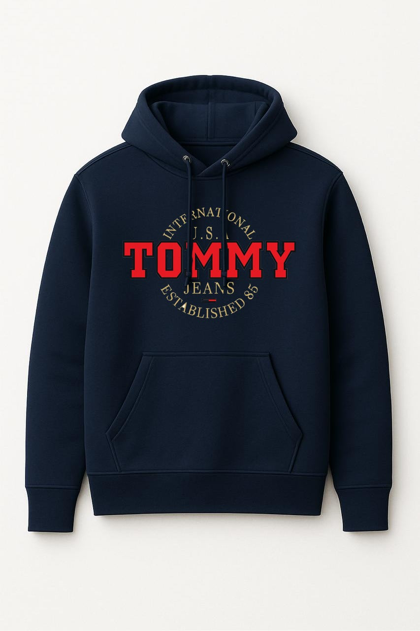 Tommy Jeanss  Regular Printed Hoodie