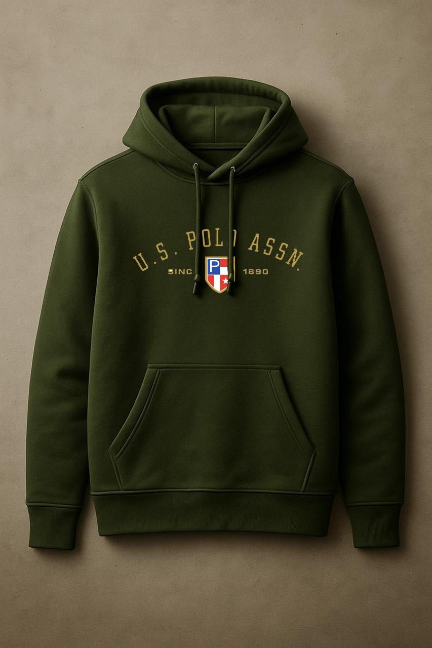 US Polo Regular Printed Hoodie