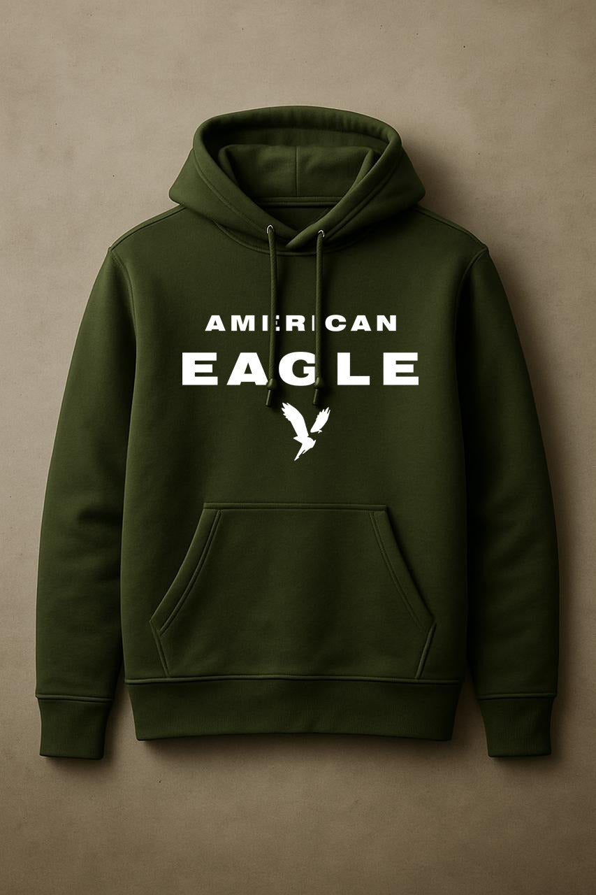 American Egle  Regular Printed Hoodie