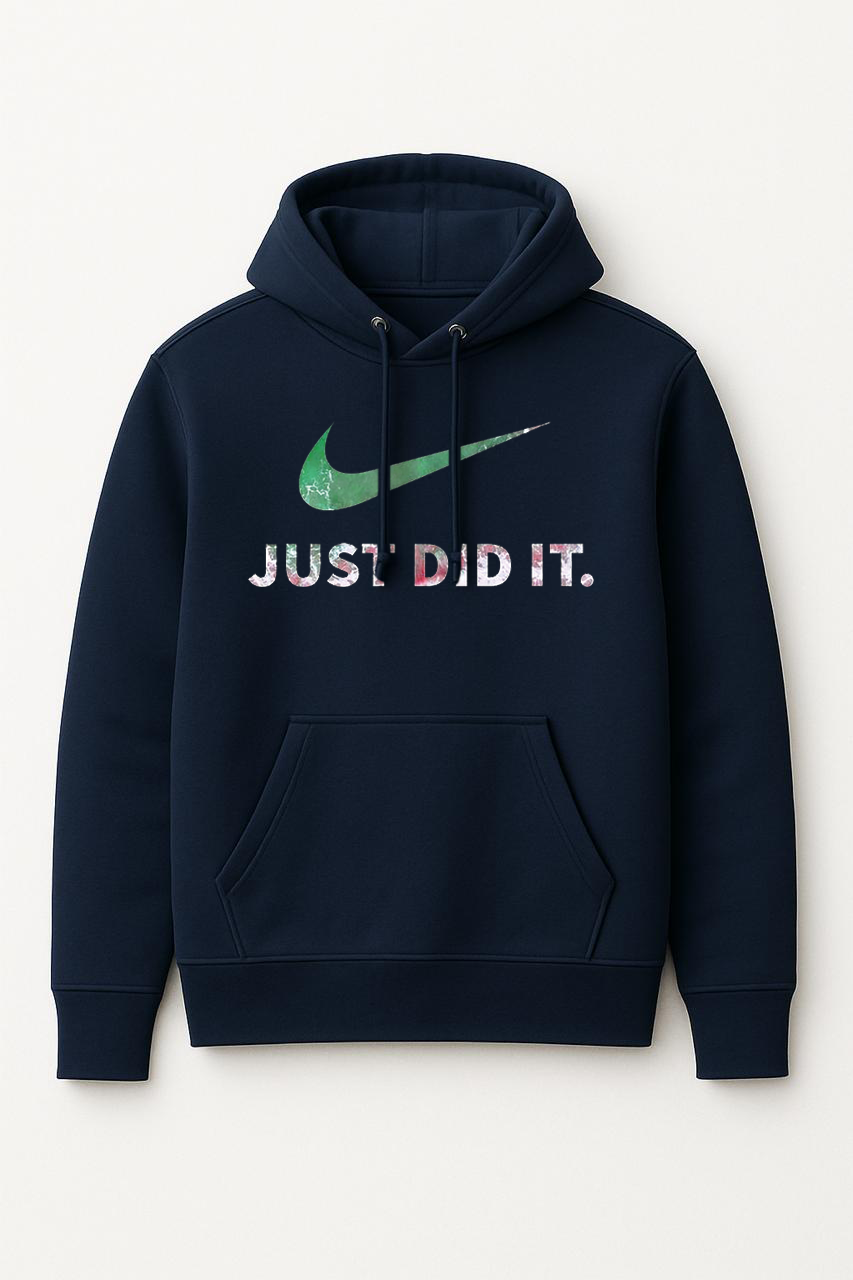 Juzt Do It Regular Printed Hoodie
