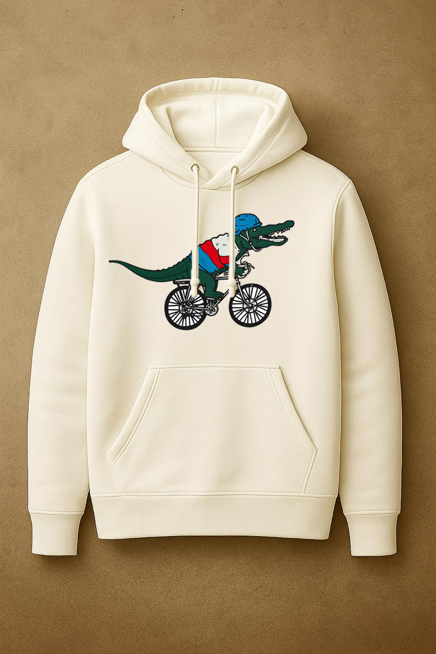 Luxury L R. Regular Printed Hoodie