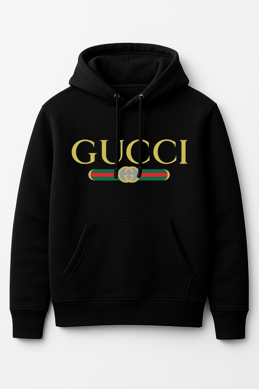 Luxury G u Regular Printed Hoodie