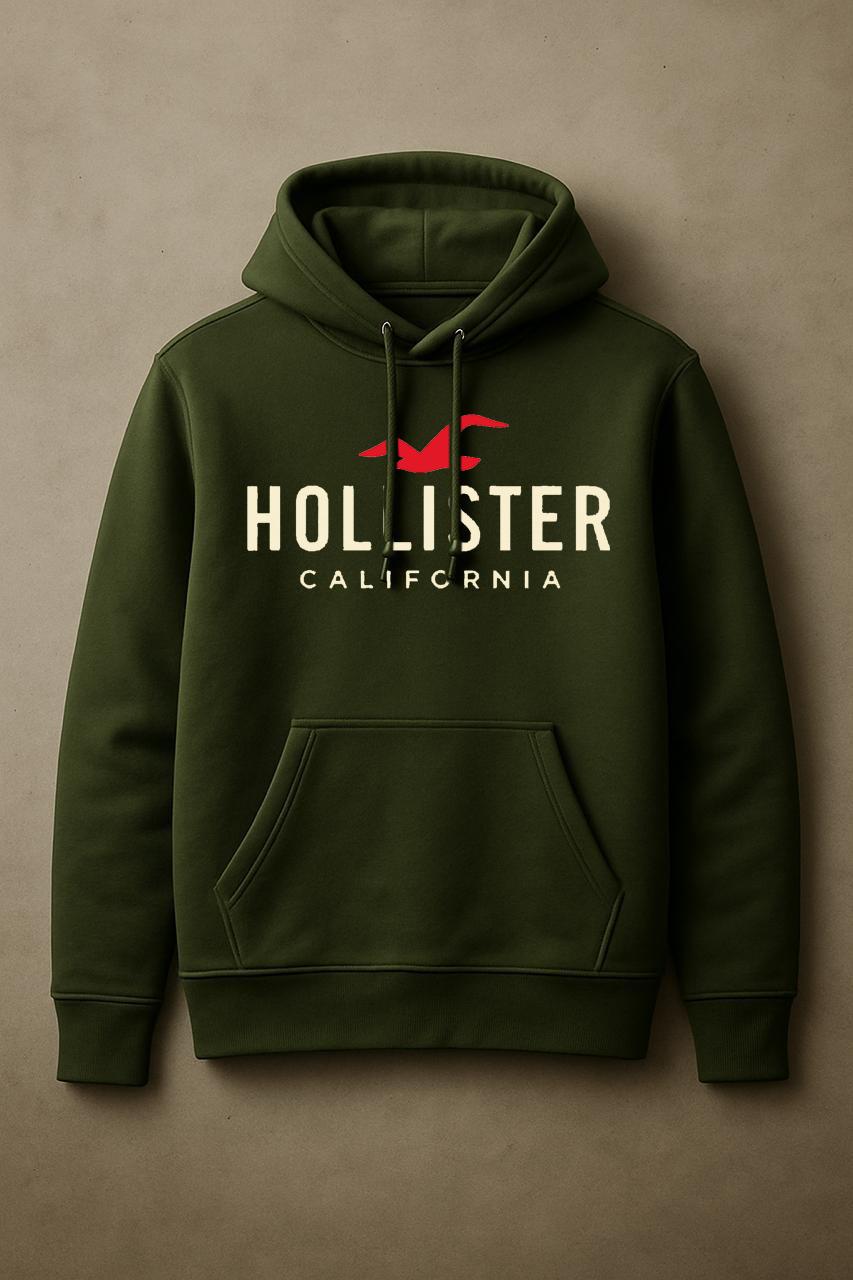 Hollister Regular Printed Hoodie