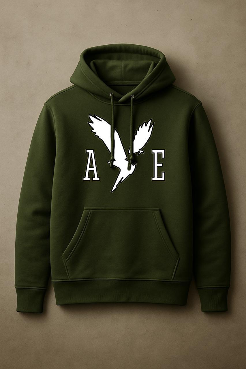 AE Hoodie  Regular Printed Hoodie
