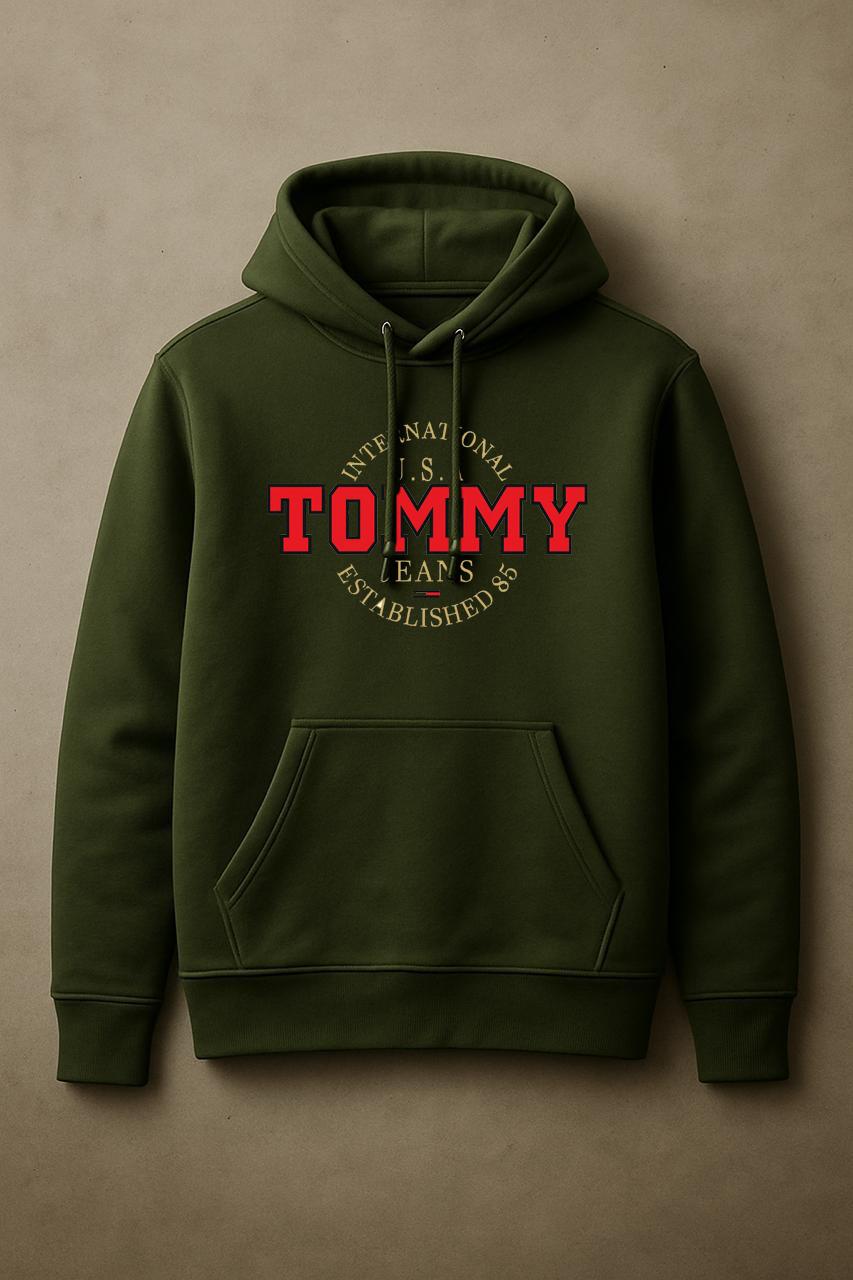 Tommy Jeanss  Regular Printed Hoodie