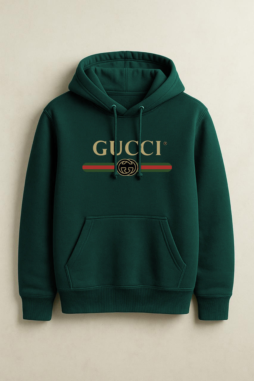 Luxury G u Regular Printed Hoodie